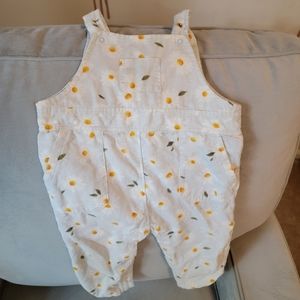 Angel Dear Daisy Light Blue Courduroy Overalls, 12-18 months